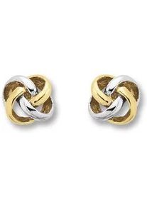 Paar Ohrh&auml;nger ONE ELEMENT "Knoten Ohrringe Ohrstecker aus 333 Gelbgold", gold, Ohrringe, Damen, Damen, Gelbgold 333 Gold, Gelbgold 333, Gold, Zartes Emblem &ndash; unaufdringlich und dennoch ausdrucksstark