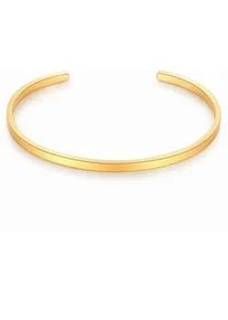 Armspange True Rebels "TR18", gelb (gelbgold), Armb&auml;nder, Herren, Edelstahl, Armspange, aus Edelstahl