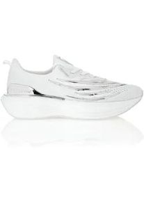 Sneaker Plein Sport "Tiger", Herren, Gr. 48, Normalschaft, 01, wei&szlig;, Schuhe Sneaker