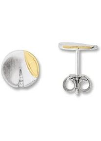 Paar Ohrh&auml;nger ONE ELEMENT "Zirkonia Ohrringe Ohrstecker aus 925 Silber", silber, Ohrringe, Damen, Damen,mit Zirkonia, Silber 925 (Sterlingsilber), Symbolische Note &ndash; harmonisch gestaltet mit Liebe zum Detail