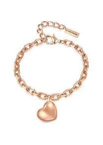 Gliederarmband YOKOAMII "Y61", ros&eacute;gold, Armb&auml;nder, Damen, Metall, Gliederarmband, Armband ros&eacute;gold