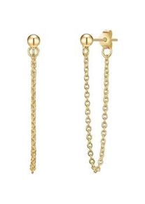 Glanzst&uuml;cke M&uuml;nchen Paar Ohrstecker GLANZST&Uuml;CKE M&Uuml;NCHEN "Set: GSM1872", gelbgold, Ohrringe, Damen, 32,7, Silber 925 (Sterlingsilber), aus Sterling Silber