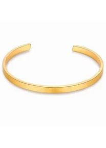 Armspange True Rebels "TR20", gelb (gelbgold), Armb&auml;nder, Herren, Edelstahl, Armspange, aus Edelstahl