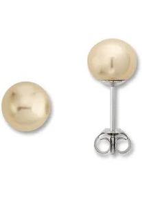 Paar Ohrh&auml;nger ONE ELEMENT "Ohrringe Ohrstecker aus 925 Silber", silber, Ohrringe, Damen, Damen, Perlen Silber 925 (Sterlingsilber), Perlen, Silber 925 (Sterlingsilber), Symbolische Note &ndash; harmonisch gestaltet mit Liebe zum Detail