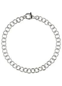 Armband Jobo "Rund-Ankerarmband", silberfarben, Armb&auml;nder, Damen, 19cm, Silber 925 (Sterlingsilber), Armband, 925 Silber 19 cm