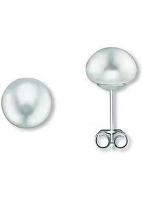 Paar Ohrh&auml;nger ONE ELEMENT "Ohrringe Ohrstecker aus 925 Silber", silber, Ohrringe, Damen, Damen, Perlen Silber 925 (Sterlingsilber), Perlen, Silber 925 (Sterlingsilber), Zartes Emblem &ndash; unaufdringlich und dennoch ausdrucksstark