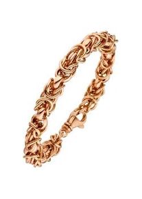 Armband Jobo "Herren Damen 7 mm", ros&eacute;goldfarben, Armb&auml;nder, Herren, 20cm, Silber 925 (Sterlingsilber), Armband, 925 Silber 20 cm