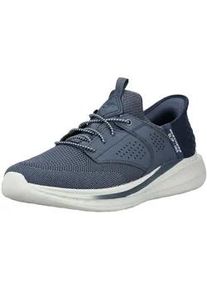 Sneaker Skechers "Skechers Sneaker Textil", Herren, Gr. 41, navy, Textil, Schuhe Sneaker