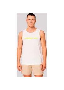 Muskelshirt F4NT4STIC "Runners High Sports Tanktop", Damen, Gr. M, wei&szlig;, Obermaterial: 100% Polyester, regular fit, Rundhals, ohne B&uuml;ndchen, Shirts, Sport Shirt