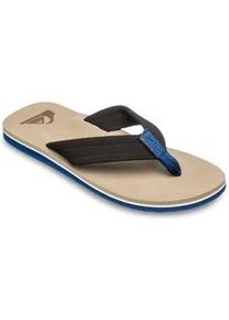 Sandale Quiksilver "Molokai Layback", Herren, Gr. 6(39), beige (sand), Obermaterial:Obermaterial: Synthetikmaterial / Au&szlig;ensohle: Moosgummi;, Schuhe Sandale