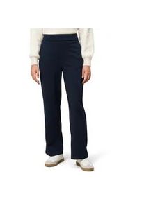 Stoffhose Zero "Damen mit elastischem Bund 28 Inch", Damen, Gr. 36, Normalgr&ouml;&szlig;en, hydrangea, Twill, Obermaterial: 96% Polyester, 4% Elasthan, unifarben, figurbetont lang, Hosen Stoffhose, Plain/ohne Details