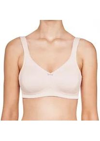 Minimizer-BH SuSa "Milano", Damen, Gr. 100, Cup E, sand, Obermaterial: 80% Polyamid, 17% Elasthan, 3% Baumwolle, BHs Minimizer-BH, Soft-Cups, Microfaser, blickdicht, elastisch