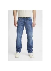 Relaxhose Blend "BHRock", Herren, Gr. 29, L&auml;nge 32, middle blau, Jeans, 98% Baumwolle, 2% Elasthan, unifarben, regular fit normal, Hosen Relaxhose, Klassische Jeans im 5-Pocket-Stil