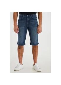 Shorts Blend "BHDenon", Herren, Gr. S, US-Gr&ouml;&szlig;en, denim dunkelblau, Web, 98% Baumwolle, 2% Elasthan, unifarben, regular fit kurz, Hosen Shorts, Stilvolle Bermuda Jeans Shorts
