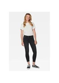 R&ouml;hrenjeans Mavi "LEXY", Damen, Gr. 24, L&auml;nge 27, schwarz, 80% Baumwolle, 17% Polyester, 3% Elasthan, skinny fit kn&ouml;chellang, Jeans, Cropped Super Skinny Jeans