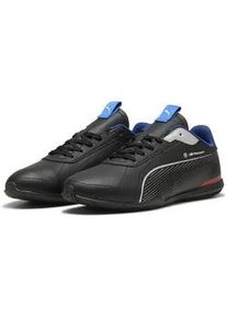 Sneaker Puma "BMW M Motorsport Neo Cat 3.0 Sneakers Erwachsene", Damen, Gr. 42, schwarz silber metallic, Obermaterial: Synthetik, Textil; Futter: Textil; Innensohle: Textil; Laufsohle: Gummi, Schuhe Sneaker