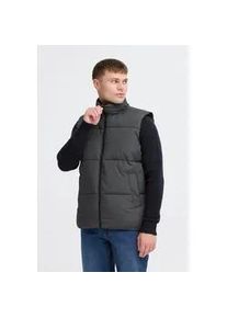 Steppweste Blend "BHElmer", Herren, Gr. XXL, forged iron, 100% Polyester, unifarben, normal normal, Westen Steppweste, Schicke Steppweste mit Paspeltaschen