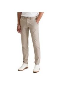 Marc O'Polo Chinohose MARC O'POLO "aus Two-Tone Organic Cotton Stretch", Herren, Gr. 36, L&auml;nge 32, medium beige, Obermaterial: 97% Baumwolle, 3% Elasthan, unifarben, figurbetont normal, Hosen Chinohose