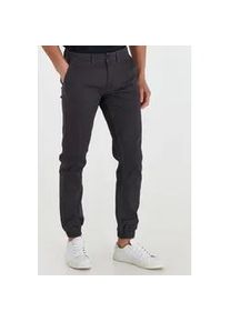 Chinohose Blend "BHPellini", Herren, Gr. 33, L&auml;nge 30, ebony grau, Web, 98% Baumwolle, 2% Elasthan, unifarben, slim fit lang, Hosen Chinohose, Chinohose im Chino-Stil