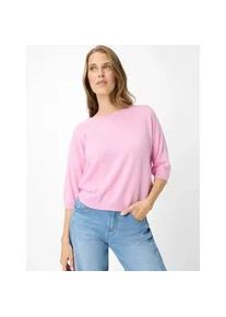 Strickpullover Brax "Style LISA", Damen, Gr. 38, rosa, Strick, 100% Kaschmir, Rundhals, Pullover Strickpullover