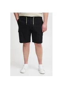Cargoshorts Blend "BHSiello Big & Tall", Herren, Gr. 3XL, US-Gr&ouml;&szlig;en, schwarz, Web, 98% Baumwolle, 2% Elasthan, unifarben, regular fit kurz, Hosen, Stilvolle Cargo Shorts mit Taschen in gro&szlig;en Gr&ouml;&szlig;en