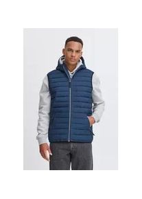 Steppweste Blend "BHEdmar", Herren, Gr. M, marineblau melange, Steppware, 100% Polyester, meliert, Basic, normal normal, Westen Steppweste, Stilvolle Basic Steppweste mit Taschen