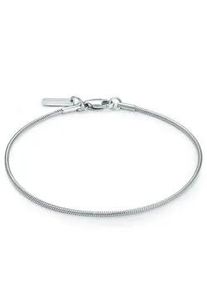 Armband True Rebels "TR11" Gr. 21, silber, Armb&auml;nder, Herren, 21, Edelstahl, Armband, aus Edelstahl