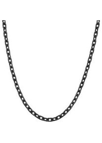 Kette mit Anh&auml;nger True Rebels "TR301" Gr. 55, schwarz, Halsketten, Herren, 55cm, Edelstahl