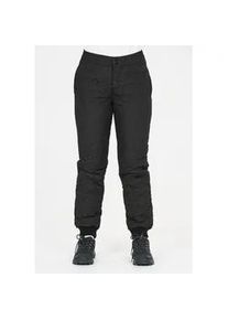Outdoorhose WHISTLER "Nelly", Damen, Gr. 46, EURO-Gr&ouml;&szlig;en, schwarz, 100% Polyester, unifarben, lang, Hosen Outdoorhose, mit wasserabweisender BionicFinish-Beschichtung