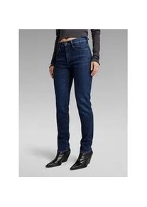 G-Star Raw 5-Pocket-Jeans G-STAR "Ace 2.0 Slim Straight Jeans", Damen, Gr. 24, L&auml;nge 30, worn in aster blau, Obermaterial: 2% Elasthan, Jeans 5-Pocket-Jeans