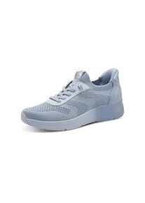 Sneaker Jana, Damen, Gr. 42, himmelblau, Lederimitat, Textil, Schuhe Sneaker