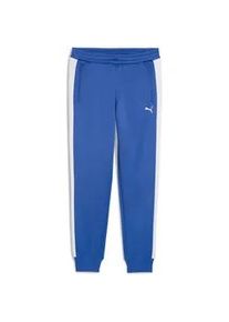 Sporthose Puma "T7 ALWAYS ON Trainingshose Herren", Damen, Gr. L, Normalgr&ouml;&szlig;en, mountain blau, Obermaterial: 33% Baumwolle, 67% Polyester; Rippe: 7% Elasthan, 93% Polyester; Seitentasche &ndash; Oben: 100% Baumwolle; Seitentasche &ndash; Unten: 67% Polyester, 33% Baumwolle, unifarben, regular fit, Hosen Sporthose