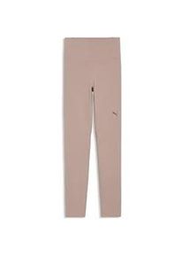Trainingstights Puma "SHAPELUXE High-Waist-Trainingsleggings Damen", Damen, Gr. S, Normalgr&ouml;&szlig;en, sandstone beige, Obermaterial: 82% Nylon, 18% Elasthan, eng, Hosen