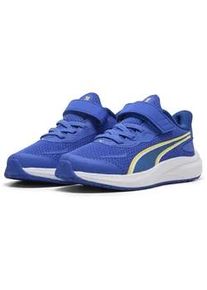 Sneaker Puma "Skyrocket 2 Sneakers Kinder", Damen, Gr. 28, royal sapphire wei&szlig; blau, Obermaterial: Textil, Synthetik; Futter: Textil; Innensohle: Textil; Laufsohle: Gummi, Synthetik, Schuhe Sneaker