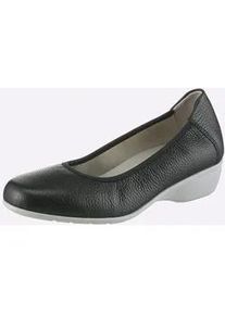 WITT Ballerina CLASSIC, Damen, Gr. 36, schwarz, Glattleder, Basic, Schuhe Ballerina