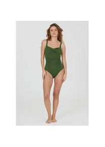 Badeanzug CRUZ "Nicola", Damen, Gr. 40, gr&uuml;n, 87% Nylon, 13% Elasthan, unifarben, Badeanz&uuml;ge Badeanzug, in tollem Design