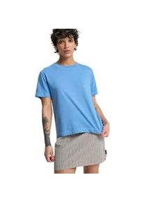 T-Shirt Quiksilver "Essential", Damen, Gr. XS, riviera, Obermaterial: 100% Walkfrottier;, Shirts T-Shirt