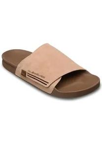 Sandale Quiksilver "Rivi", Herren, Gr. 12(45), sand, Obermaterial:Obermaterial: Wildleder, Au&szlig;ensohle: Gummi;, Schuhe Sandale