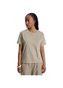 T-Shirt Quiksilver "Essential", Damen, Gr. L, seneca rock, Obermaterial: 100% Walkfrottier;, Shirts T-Shirt