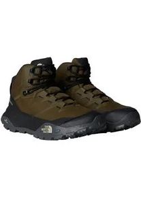 Wanderschuh The North Face "M OFFTRAIL HIKE MID GORE-TEX", Herren, Gr. 47, sycamore, tnf schwarz, Synthetik, Schuhe Wanderschuh, wasserdicht und zuverl&auml;ssiger Grip auf jedem Untergrund