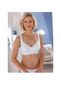 w&auml;schepur B&uuml;gelloser BH W&Auml;SCHEPUR, Damen, Gr. 85, Cup C, wei&szlig;, 95% Baumwolle, 5% Elasthan, BHs