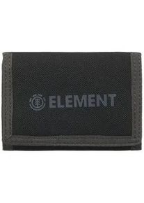 Brieftasche Element "Brand", Herren, flint schwarz, Obermaterial: 100% Microfaser;, Kleinlederwaren Brieftasche