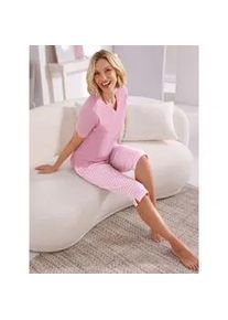 w&auml;schepur Kurzarmshirt W&Auml;SCHEPUR "Schlafanzug-Shirt", Damen, Gr. 48/50, ros&eacute;, 100% Baumwolle, unifarben, Shirts