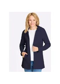 Fleecejacke Classic Basics, Damen, Gr. 48, marine, 100% Polyester, unifarben, Jacken Fleecejacke