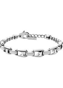 Armband Diesel "Schmuck Geschenk Edelstahl Armschmuck METAMORPH", edelstahlfarben, Armb&auml;nder, Damen, 21cm, Edelstahl, Armband