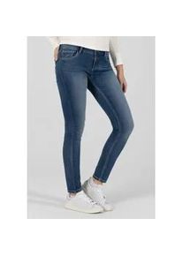 5-Pocket-Jeans Timezone "Tight AleenaTZ", Damen, Gr. 24, L&auml;nge 30, blau, 83% Baumwolle 15% Polyester 2% Elastan, lang, Jeans 5-Pocket-Jeans