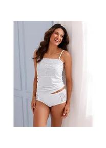 w&auml;schepur Achselhemd W&Auml;SCHEPUR, Damen, Gr. 40, 2 Stk., Normalgr&ouml;&szlig;en, wei&szlig;, 50% Baumwolle, 50% Modal, Unterhemden