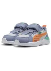Sneaker Puma "X-Ray 3 Sneakers Kinder", Kinder, Gr. 20, feather gray melon glow sky vibrant gr&uuml;n orange, Obermaterial: Textil, Synthetik; Futter: Textil; Innensohle: Textil; Laufsohle: Synthetik, Gummi, Schuhe Sneaker