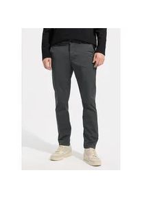 Chinohose Street One MEN, Herren, Gr. 40, L&auml;nge 34, industrial grau, Web, 98% Baumwolle, 2% Elasthan, unifarben, regular fit kn&ouml;chellang, Hosen Chinohose, Middle Waist