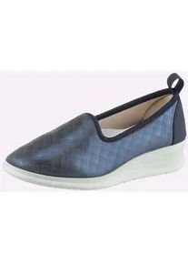 Classic Dog Slipper CLASSIC, Damen, Gr. 42, marine, kariert, Textil, Schuhe Slipper